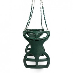 Glider Swing for Swingset Swing Set Accessories Back-to-Back Glider for Two Kids Attachment Options Included Green $131.67 Pl...