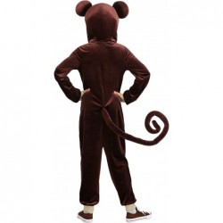 Child Monkey Costume Silly Brown Monkey Onesie for Kids $67.91 Kids' Costumes