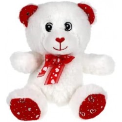 LSM Set of Four 7 inches Fuzzy Scented Bears -- Color May Vary Friends Valentines Chocolate Bundled with Ogetto Red $29.73 St...