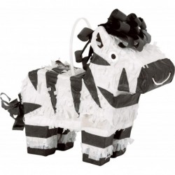 Mini Zebra Pinata Favor Decoration I 1 Pc. $18.89 Piñatas