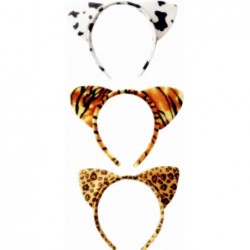 6pcs Animal Cat Ear Headbands Woodland Creatures Cosplay Forest Theme Costume Ears Headbands for Kids 06 $18.02 Kids' Party F...