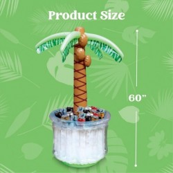 60" Inflatable Palm Tree Cooler Beach Theme Party Decor Party Supplies for Pool Party and Beach Party $42.03 Kids' Party Deco...