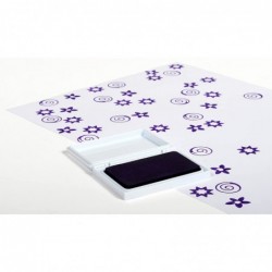 Scented Stamp Pad - Grape - Purple - Non-Toxic - Fade Resistant - Fun Art Supplies for Kids $13.89 Kids' Drawing & Writing Bo...