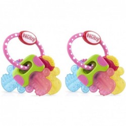 Ice Gel Teether Keys Pink (2 Pack) $23.67 Baby Teether Toys