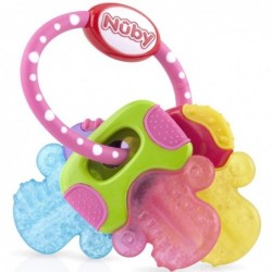 Ice Gel Teether Keys Pink (2 Pack) $23.67 Baby Teether Toys