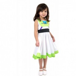 Astro Twirl Dress (Medium Size 6) - Machine Washable Child Pretend Play and Party Dress with No Glitter $57.69 Kids' Costumes