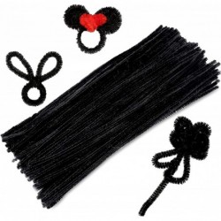 150 Pieces Black Pipe Cleaners Chenille Stem Pipe Cleaners Chenille Stem Craft Pipe Cleaners Art Pipe Cleaners Pipe Cleaners ...