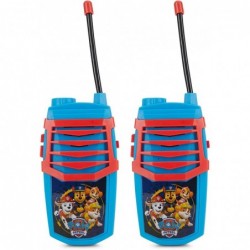 Paw Patrol Molded Walkie Talkie for Kids Safe and Flexible Antenna Over 1000ft Range Easy-to-Use Power Switch Belt Clip Pack ...