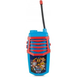 Paw Patrol Molded Walkie Talkie for Kids Safe and Flexible Antenna Over 1000ft Range Easy-to-Use Power Switch Belt Clip Pack ...