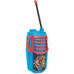 Paw Patrol Molded Walkie Talkie for Kids Safe and Flexible Antenna Over 1000ft Range Easy-to-Use Power Switch Belt Clip Pack ...