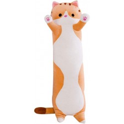 Long Cat Plush Toys Cute Cartoon Cat Body Pillow Soft Long Stuffed Animal Throw Pillow Doll Toy Gift for Kids Girlfriend $41....