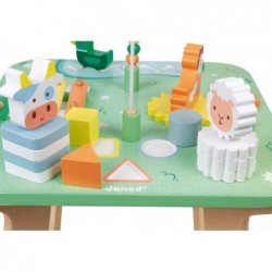 Wooden Pretty Meadow Activity Table - 21.1" Tall - Ages 12 Months+ - J05327 $84.97 Early Development & Activity Toys