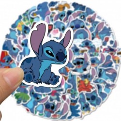 50PCS Stitch Laptop Stickers Cute Cartoon Waterproof Vinyl Decals for Water Bottles Tumbler Scrapbook Skateboard Sticker Gift...