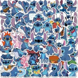 50PCS Stitch Laptop Stickers Cute Cartoon Waterproof Vinyl Decals for Water Bottles Tumbler Scrapbook Skateboard Sticker Gift...