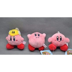 Kirby Plush Strap 6pcs Doll Stuffed Animals Cute Soft Anime Collection Toy Compatible with Nintendo $44.51 Plush Puppets