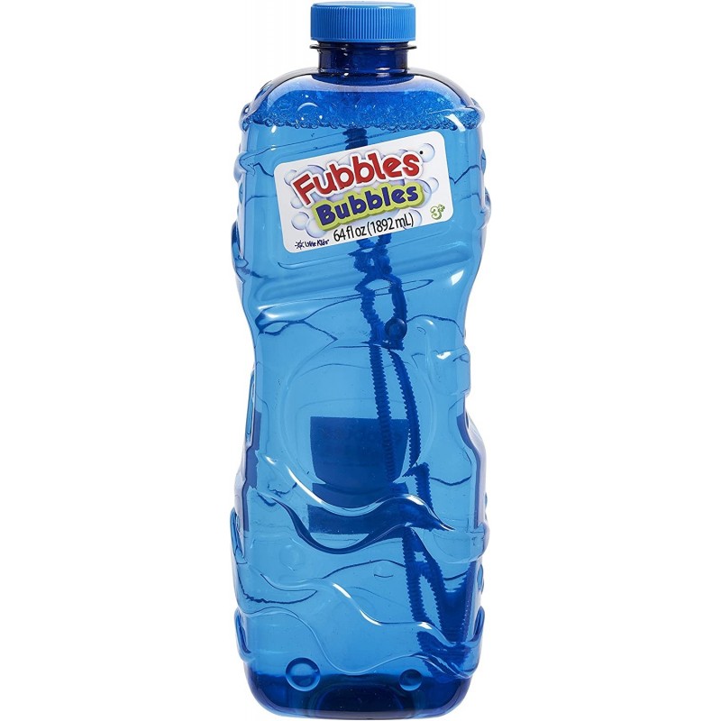 Bubble Solution Bubbles | Large 64oz Non-Toxic Bubbles for Kids | Bubble Refill Solution for Bubble Machines and Bubble Toys ...