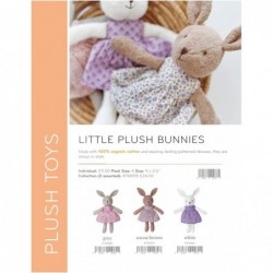 Little Cocoa Brown Plush Bunnies Baby Toy for Newborns Infants Toddlers - Hypoallergenic 100% Organic Cotton $52.10 Plush Fig...