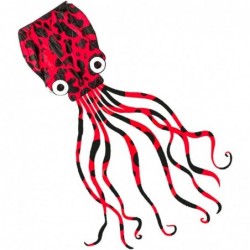 Octopus Kite 3D Kites for Kids Adults Easy to Fly String with Reel Long Tail Beach Kites with Colorful Ribbon and Kite Board ...