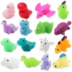 16pcs Mochi Squishy Toys Set with Gift Bag Mini Kawaii Animals Squishies Pack Fidget Toys for Kids - Dinosaur Party Favors Go...