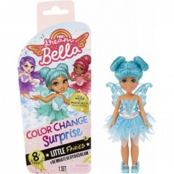 MGA's Dream Bella Color Change Surprise Little Fairies 5.5" Doll - DreamBella Teal Fairy with Wings and Teal Hair Great Gift ...