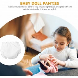 Set of 12 White Doll Diapers Baby Doll Diapers Underwear Set for 10- inch Dolls and Other Similar Dolls Baby Doll Diapers Reu...