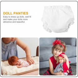 Set of 12 White Doll Diapers Baby Doll Diapers Underwear Set for 10- inch Dolls and Other Similar Dolls Baby Doll Diapers Reu...