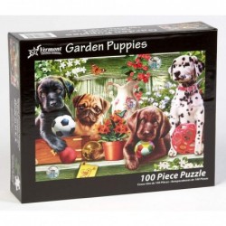 Garden Puppies Kid's Jigsaw Puzzle 100 Piece $23.42 Jigsaw Puzzles