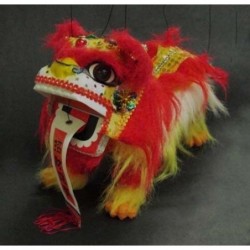 Chinese Lion Dragon Marionette Puppet 21423 by Unknown $39.41 Marionette Puppets