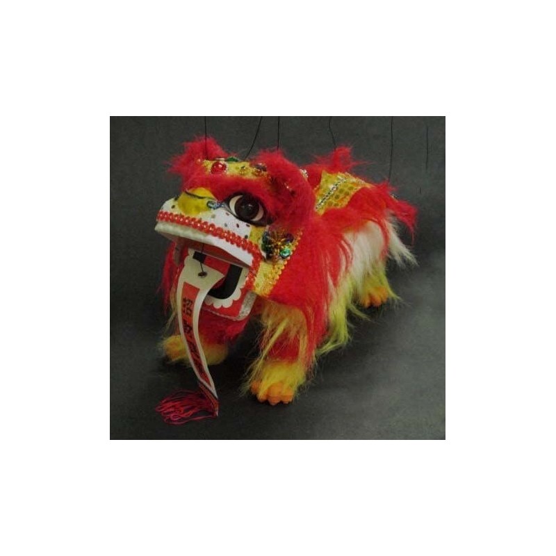 Chinese Lion Dragon Marionette Puppet 21423 by Unknown $39.41 Marionette Puppets