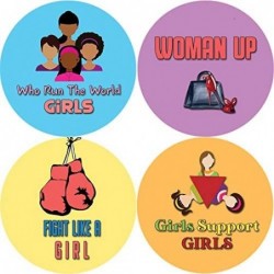 Girl Power Stickers (10-Sheet) - Assorted Designs for Children - Classroom Reward Incentives for Female Students - Stocking S...