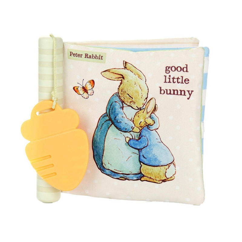 Beatrix Potter Peter Rabbit Soft Teether Book 1 Count (Pack of 1) $31.17 Baby Teether Toys