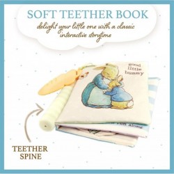 Beatrix Potter Peter Rabbit Soft Teether Book 1 Count (Pack of 1) $31.17 Baby Teether Toys