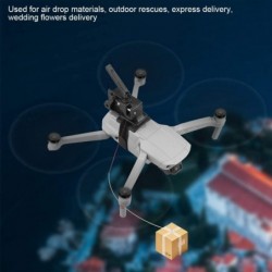 Drone Thrower Drone Dispenser Drone Delivery Kits Universal Drone Kits Airdrop Remote Control Accessory $82.48 Hobby RC Quadc...