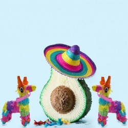 6 Pcs Mini Pinata 4x7" - Fiesta Party Decorations Mexican Cinco de Mayo Party Supplies Day of the Dead Día de Los Muertos dec...