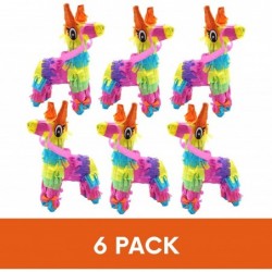 6 Pcs Mini Pinata 4x7" - Fiesta Party Decorations Mexican Cinco de Mayo Party Supplies Day of the Dead Día de Los Muertos dec...