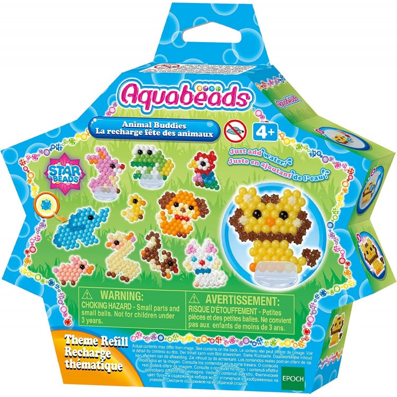 Arts & Crafts Animal Buddies Theme Refill with Beads and Templates $17.18 Kids' Drawing & Writing Boards