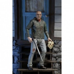 1/4 Scale 7 Inch Jason Voorhees Action Figure - Friday The 13th Part 3 Jason Action Figure Action Figure Horror Model Ornamen...