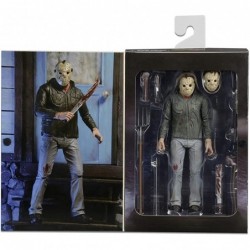 1/4 Scale 7 Inch Jason Voorhees Action Figure - Friday The 13th Part 3 Jason Action Figure Action Figure Horror Model Ornamen...