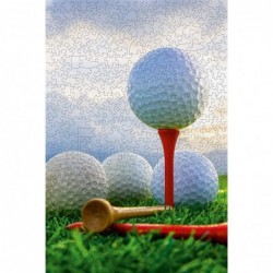 Made in Ukraine - Wooden Jigsaw Puzzles - Golf - 462 Irregular Pieces - Colorful Puzzle for a Real Golf Lover – BasisWood $93...