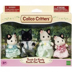 Tuxedo Cat Family Set $65.03 Play Figure Playsets