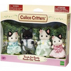 Tuxedo Cat Family Set $65.03 Play Figure Playsets