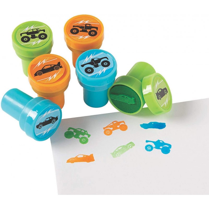 CARS AND TRUCKS STAMPERS - Stationery - 24 Pieces $24.02 Kids' Drawing & Writing Boards