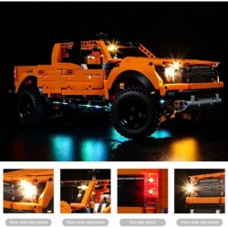 DIY 256 RGB Colorful Changing Remote Control Light Kit for Lego Technic Ford F-150 Raptor 42126 Building Kit Decoration Led L...