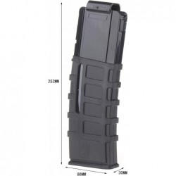 F10555 15-Darts Magazine Clip for Nerf N-Strike Elite Color Black $26.39 Toy Foam Blasters & Guns