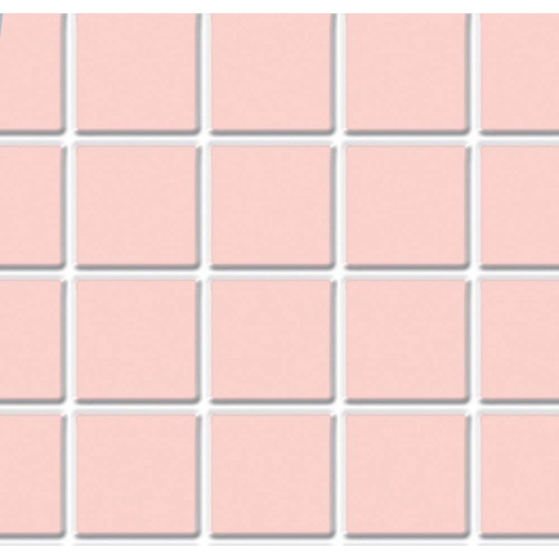 Melody Jane Dollhouse Pink Tile Flooring Sheet Moulded Plastic Miniature 1:12 Scale $33.57 Dollhouse Accessories