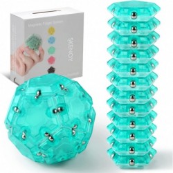 Fidget Sphere Pentagons 12-Piece Set Stress Relief Ball Desk Fidget Toys Pack Stress Relief Toys for Teens Adults Anti-Anxiet...